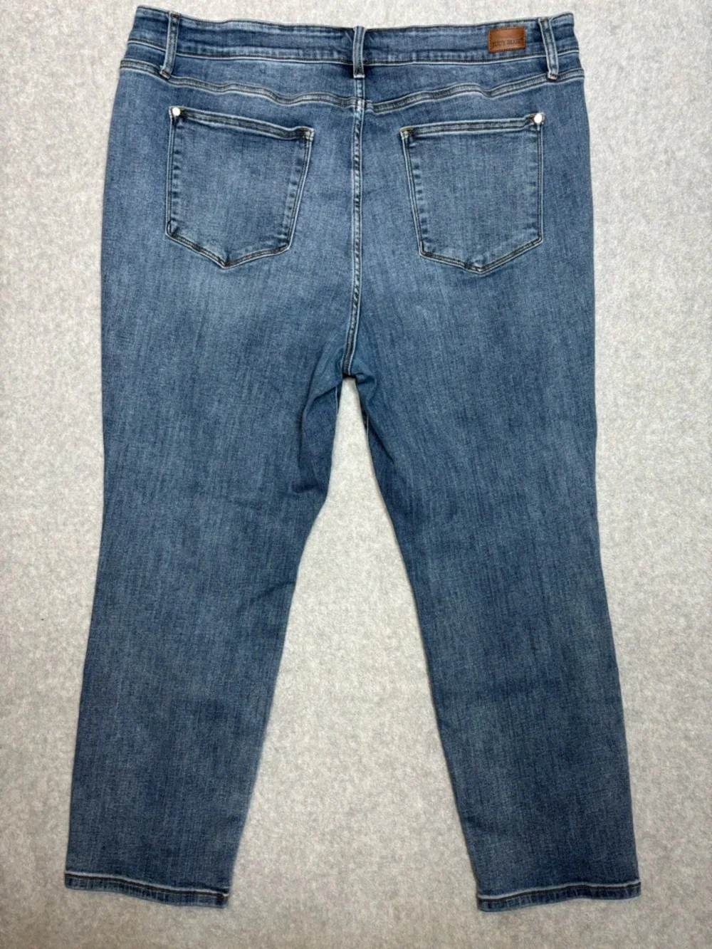 Judy Blue Slim Fit Denim Jeans-Medium-Wash Blue-Women Size 24W